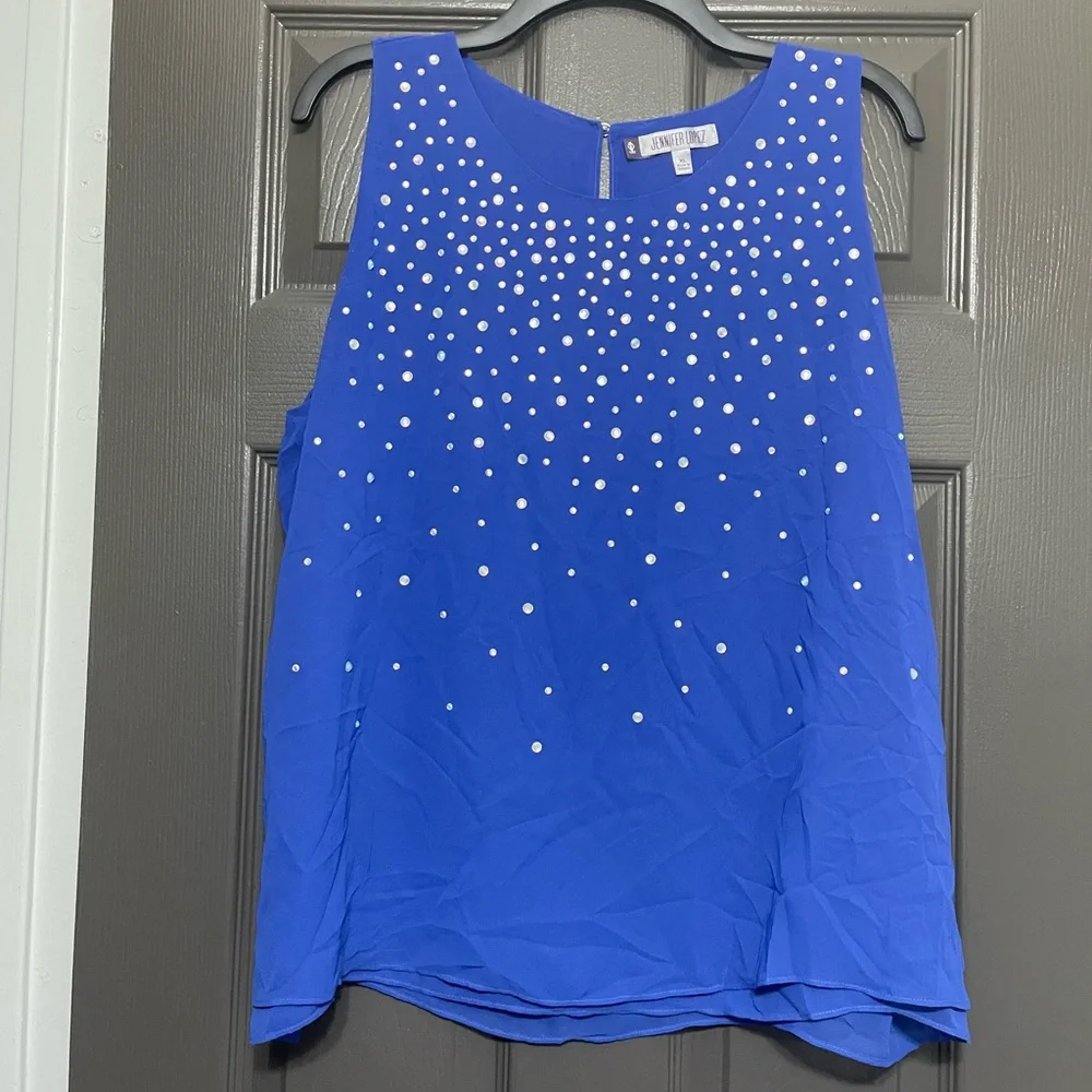 Jennifer Lopez Women’s Bejeweled Fashion Tank - Picture 2 of 11